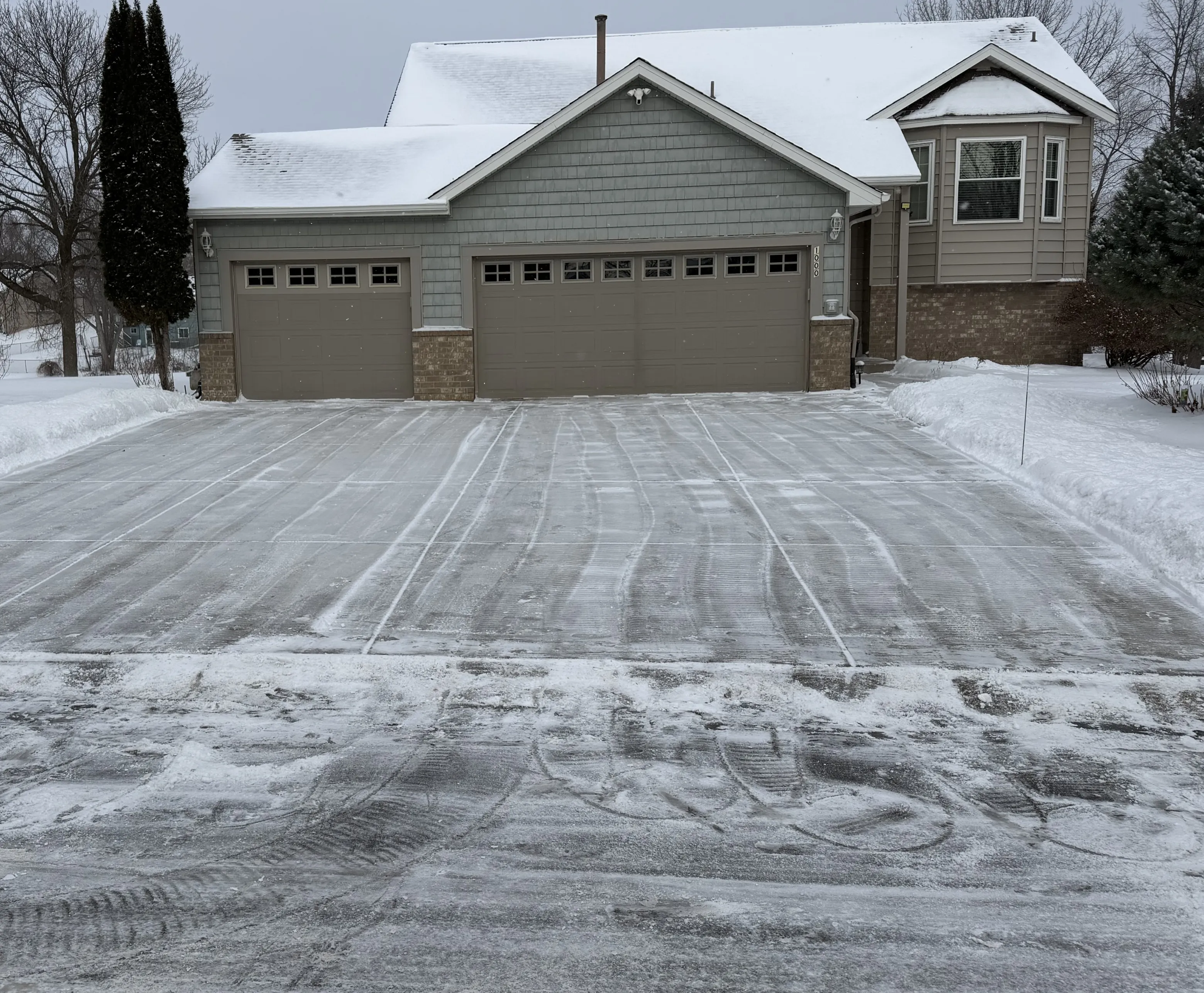 Residential Snow Plowing