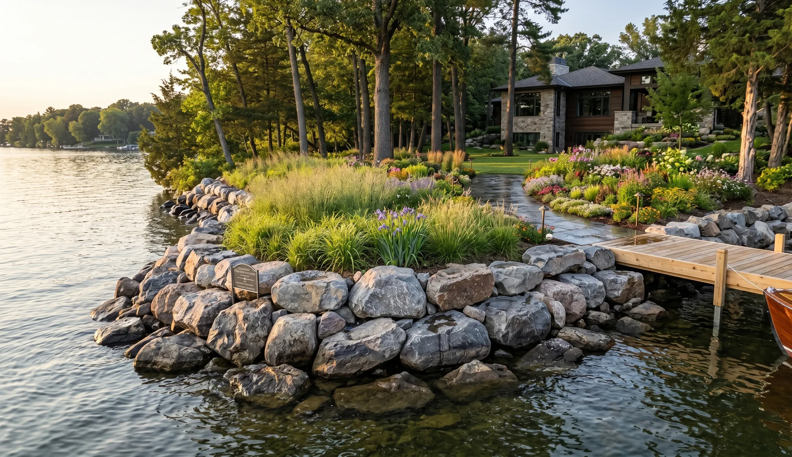 DNR-compliant shoreline restoration and erosion control